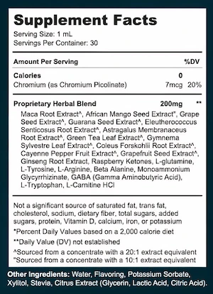 MounjaBoost Ingredients
